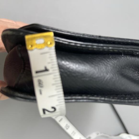 Rebecca Minkoff Love Crossbody Bag Black Chevron Quilted Chain Strap Leather - Picture 16 of 16